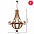 Antiquity Wine Barrel Chandelier фото 10