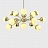 Lego Ball Chandelier 100 см  Черный фото 4