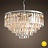 1920s Odeon Glass Fringe Chandelier (M) - 5 rings 80 см   фото 6