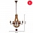 Antiquity Wine Barrel Chandelier фото 8