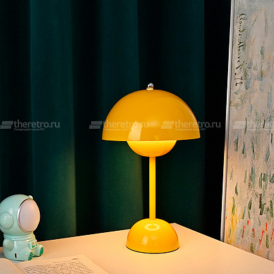Настольная лампа Verpan Flowerpot Verner Panton фото 17