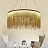 Metall Rain Chandelier 40 см  Медный фото 9